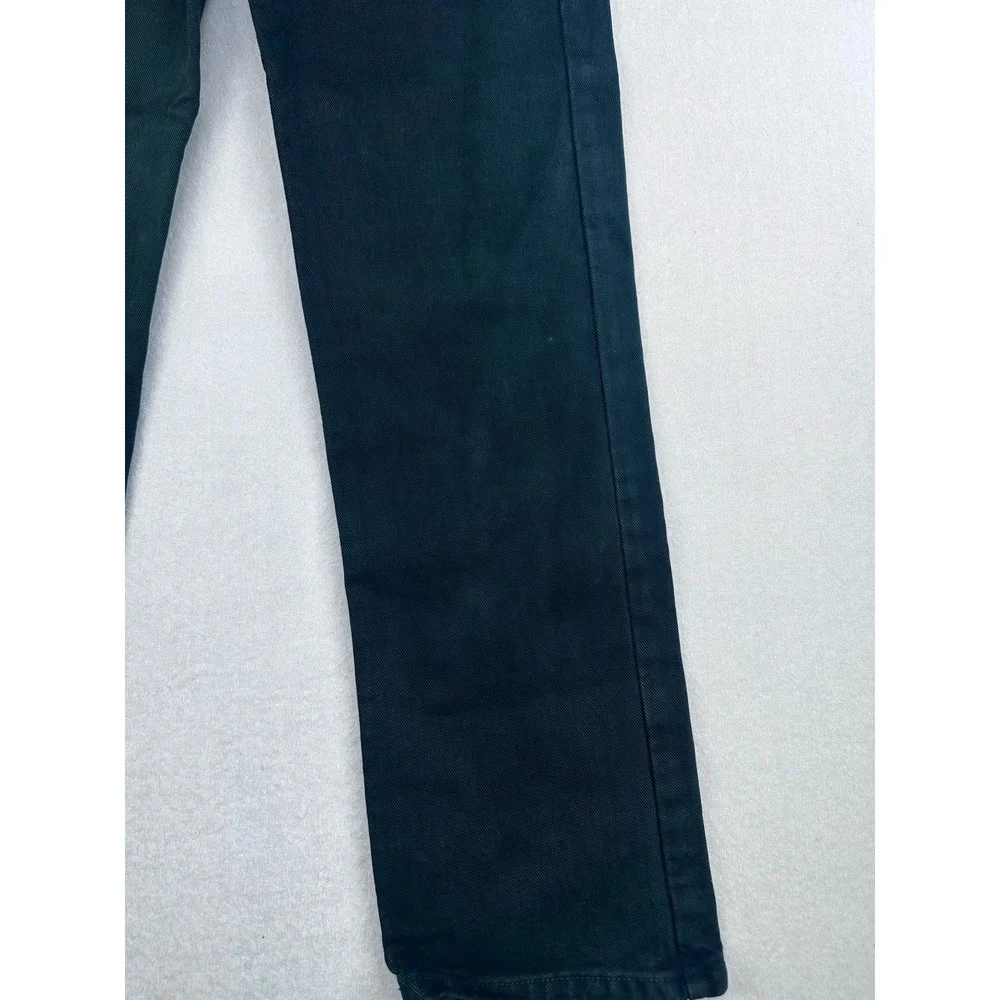 Vintage Calvin Klein Women's Straight Leg Jeans Size 9‎ Green Made In USA